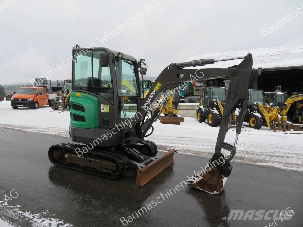 Volvo ECR 25 D Mini rýpadlá < 7t