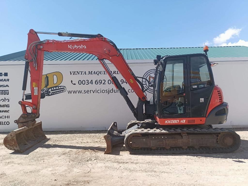 Kubota KX080-4a Žeriavy/Nakladače