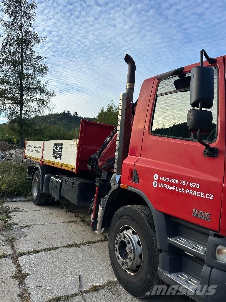 DAF CF 75.310 Autožeriavy, hydraulické ruky
