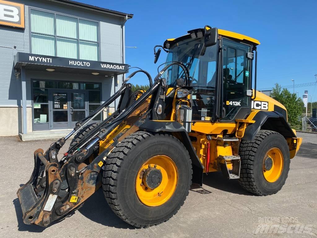 JCB 413 K T4F Kolesové nakladače