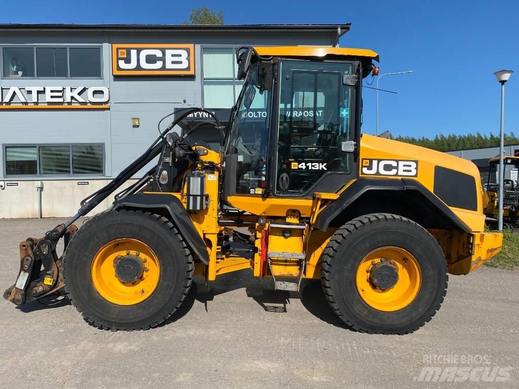 JCB 413 K T4F Kolesové nakladače