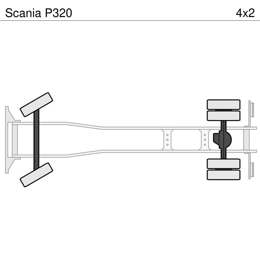 Scania P320 Ramenové nosiče kontajnerov