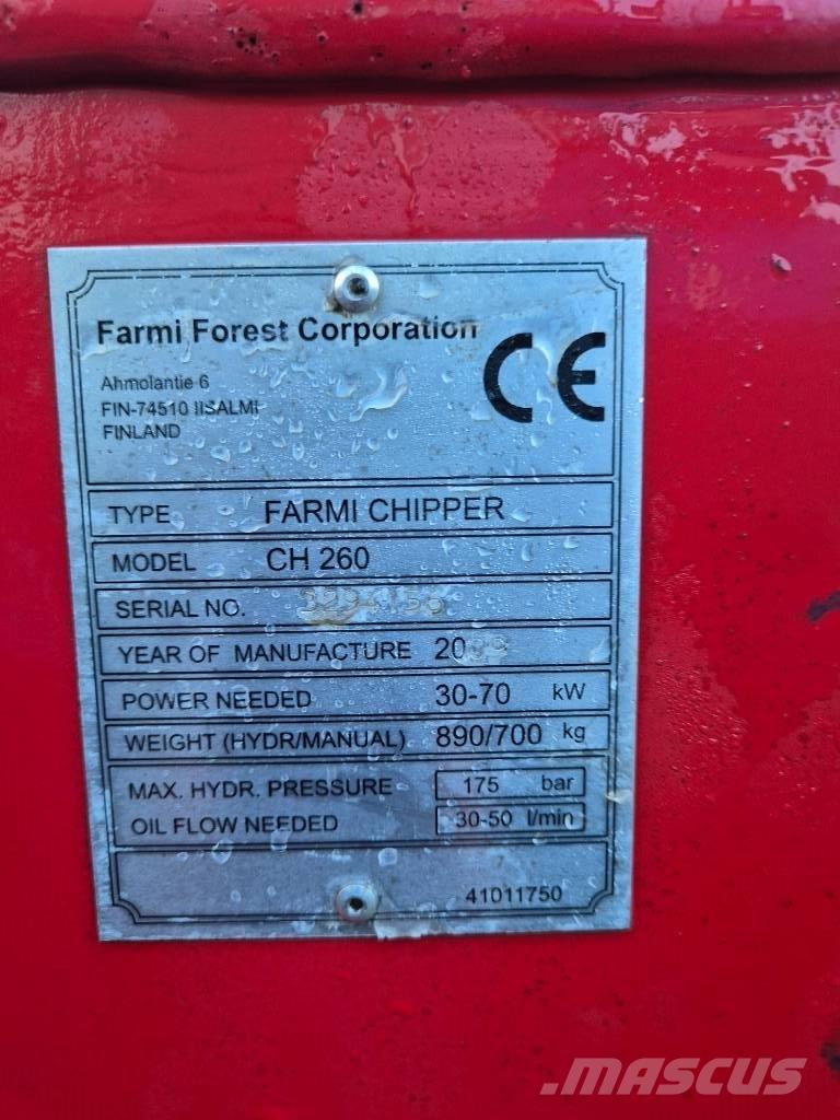 Farmi Forest CH 260 Ďalšie poľnohospodárske stroje