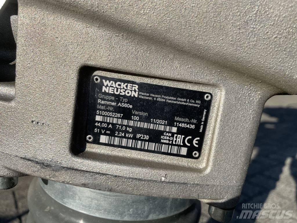 Wacker Neuson AS60e Vibračné zhutňovače