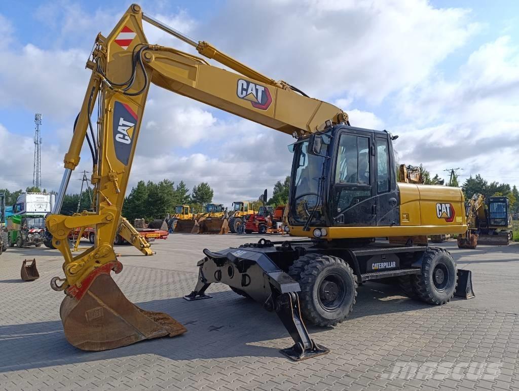 CAT M 322 D Kolesové rýpadlá