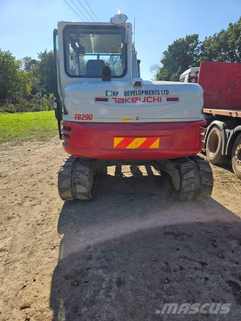 Takeuchi TB 290 Midi rýpadlá 7 t - 12 t