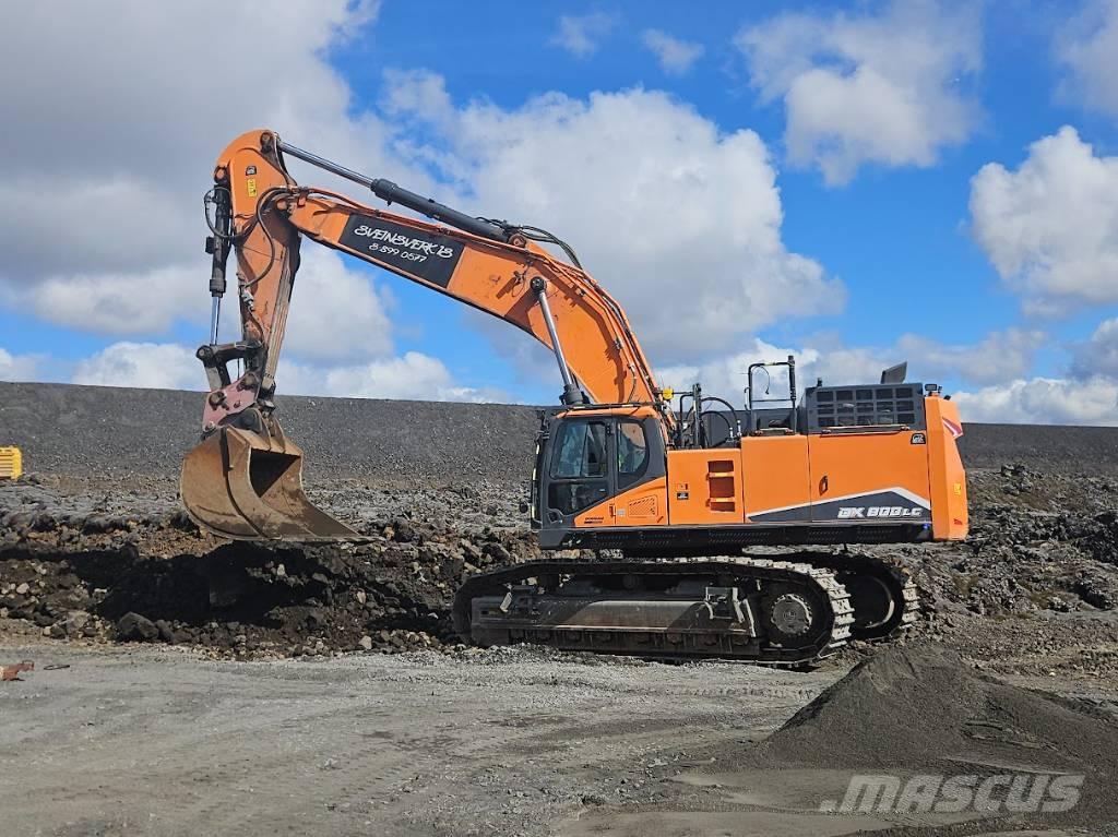 Doosan DX800LC-7 Pásové rýpadlá