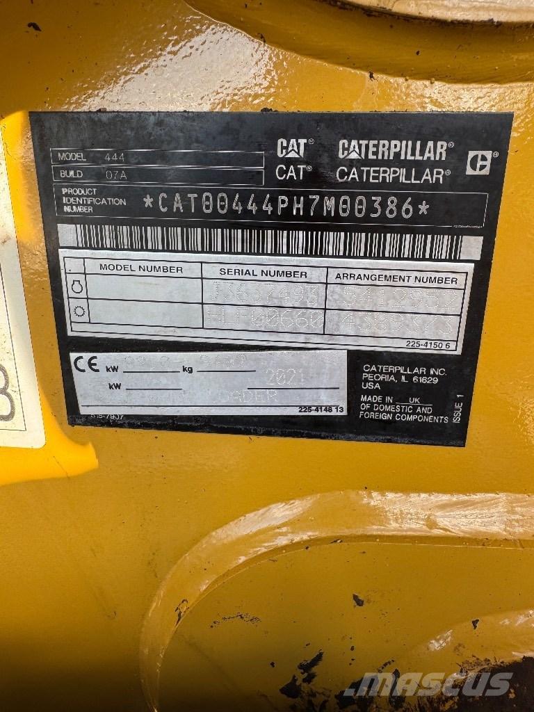 CAT 444 Rýpadlo-nakladače
