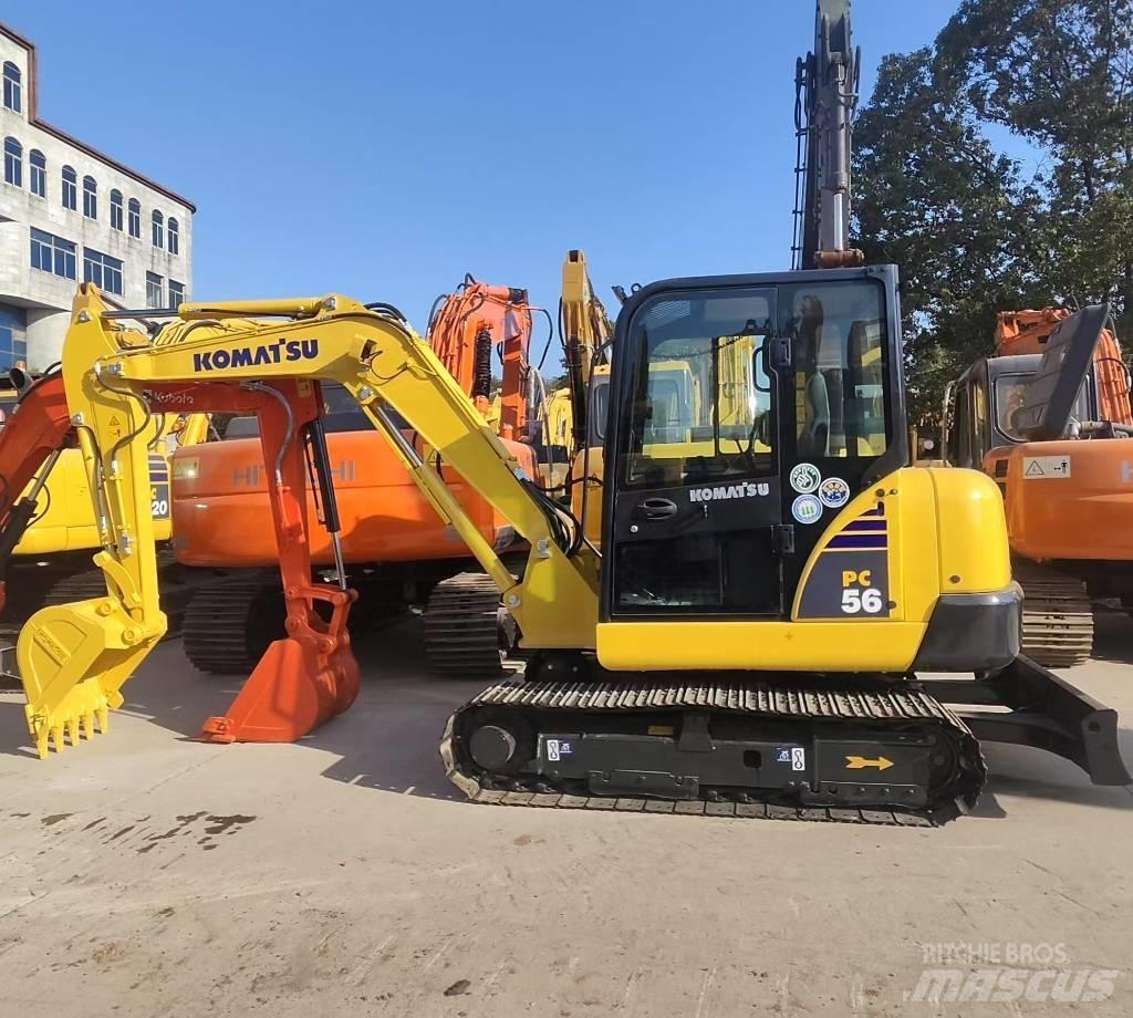 Komatsu PC 56 Pásové rýpadlá