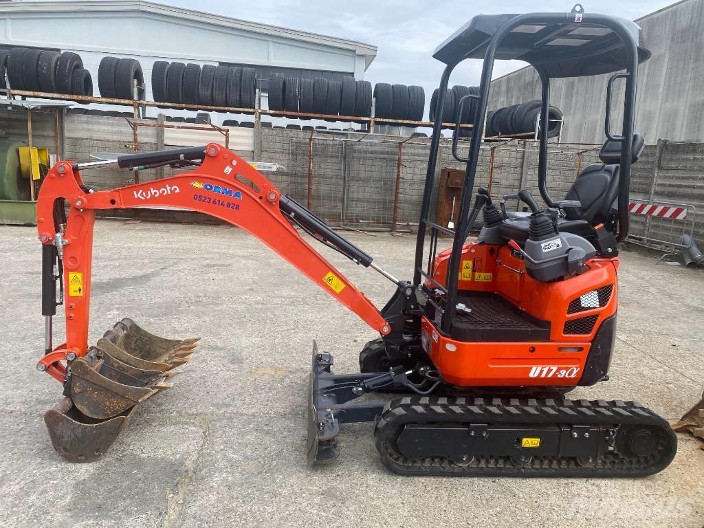 Kubota U 17-3 Mini rýpadlá < 7t