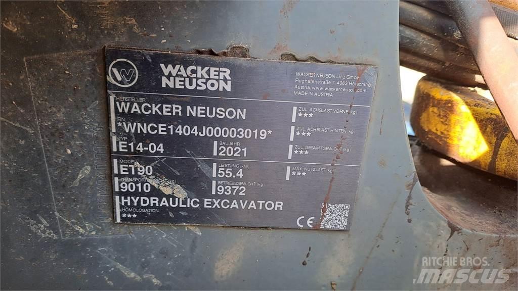 Wacker Neuson ET90 Pásové rýpadlá