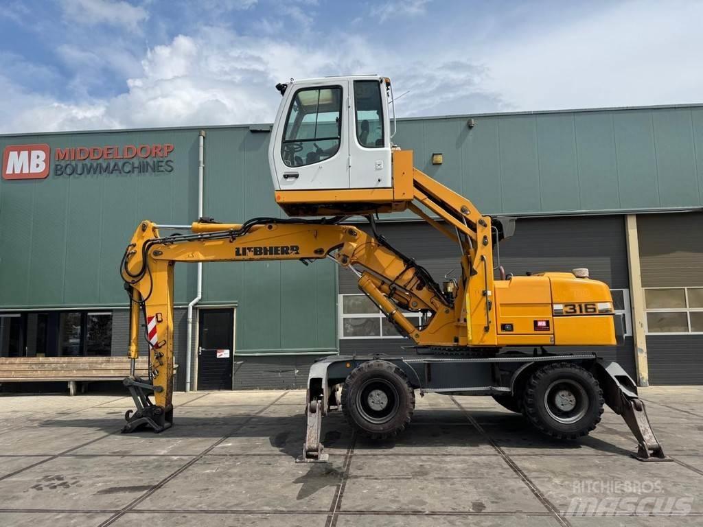 Liebherr A 316 Stroje pre manipuláciu s odpadom