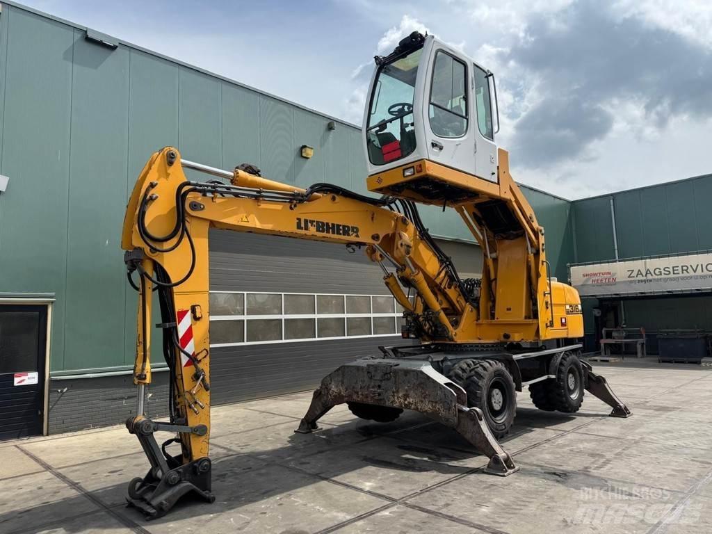 Liebherr A 316 Stroje pre manipuláciu s odpadom