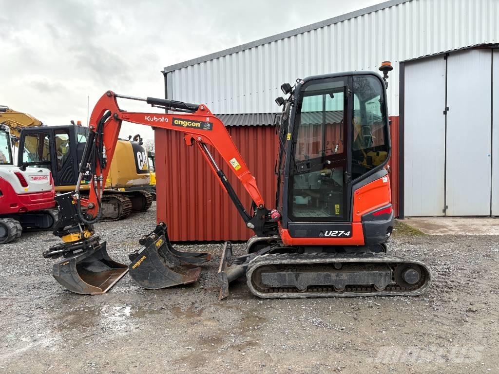 Kubota U27-4 Mini rýpadlá < 7t
