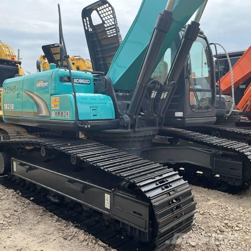 Kobelco SK 210 Pásové rýpadlá