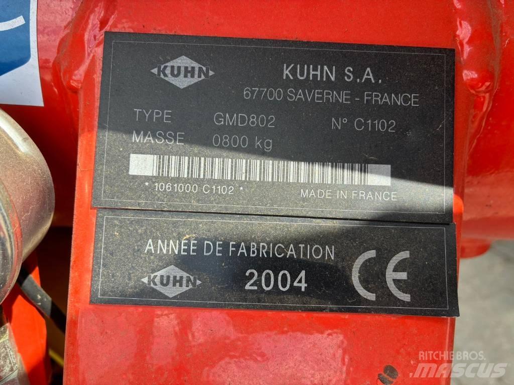 Kuhn GMD 802 Žacie stroje