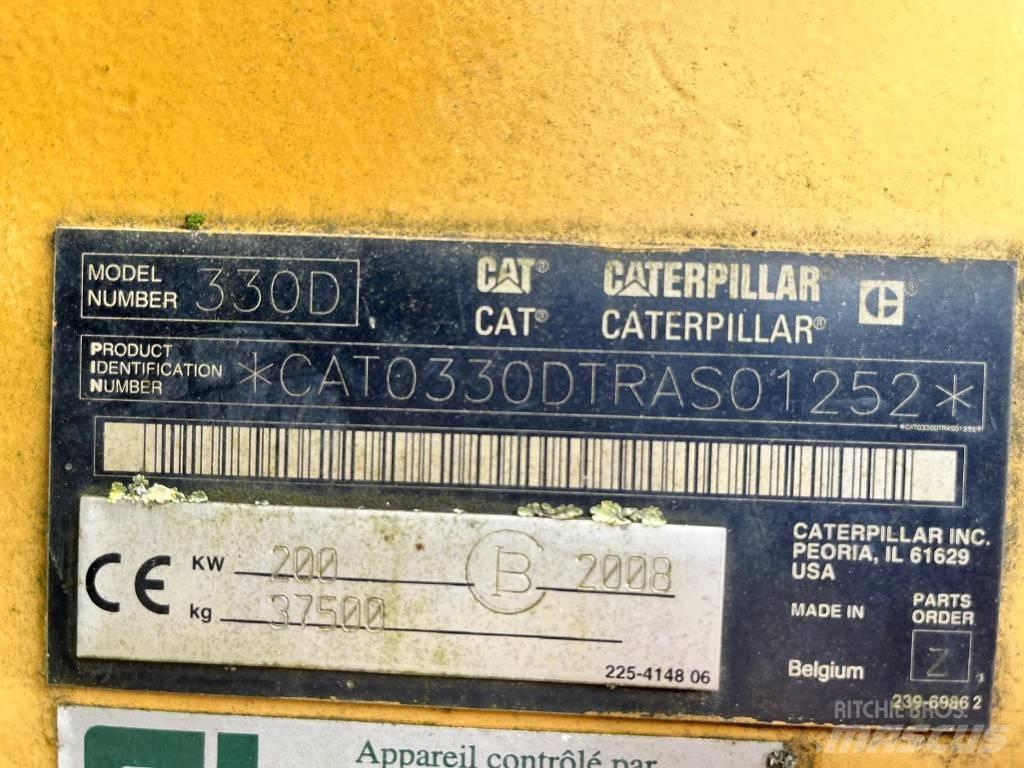 CAT 330 D L Pásové rýpadlá