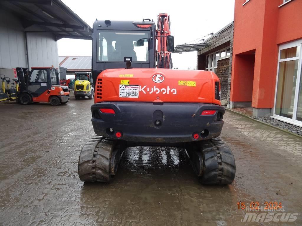 Kubota KX 080-4 Midi rýpadlá 7 t - 12 t