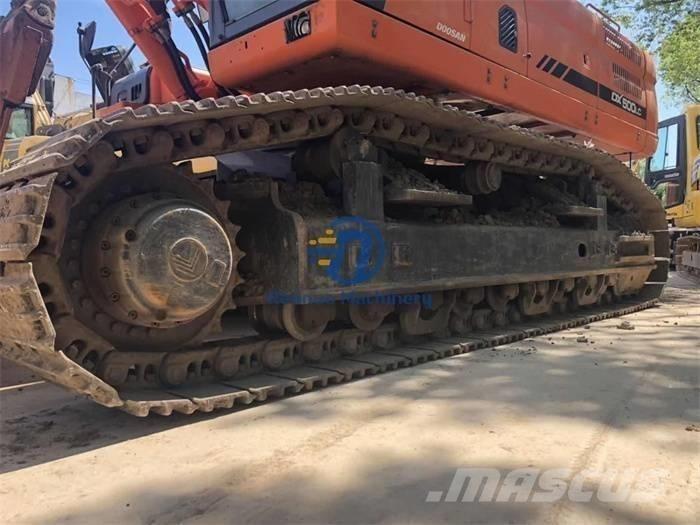 Doosan DX 500LC Pásové rýpadlá