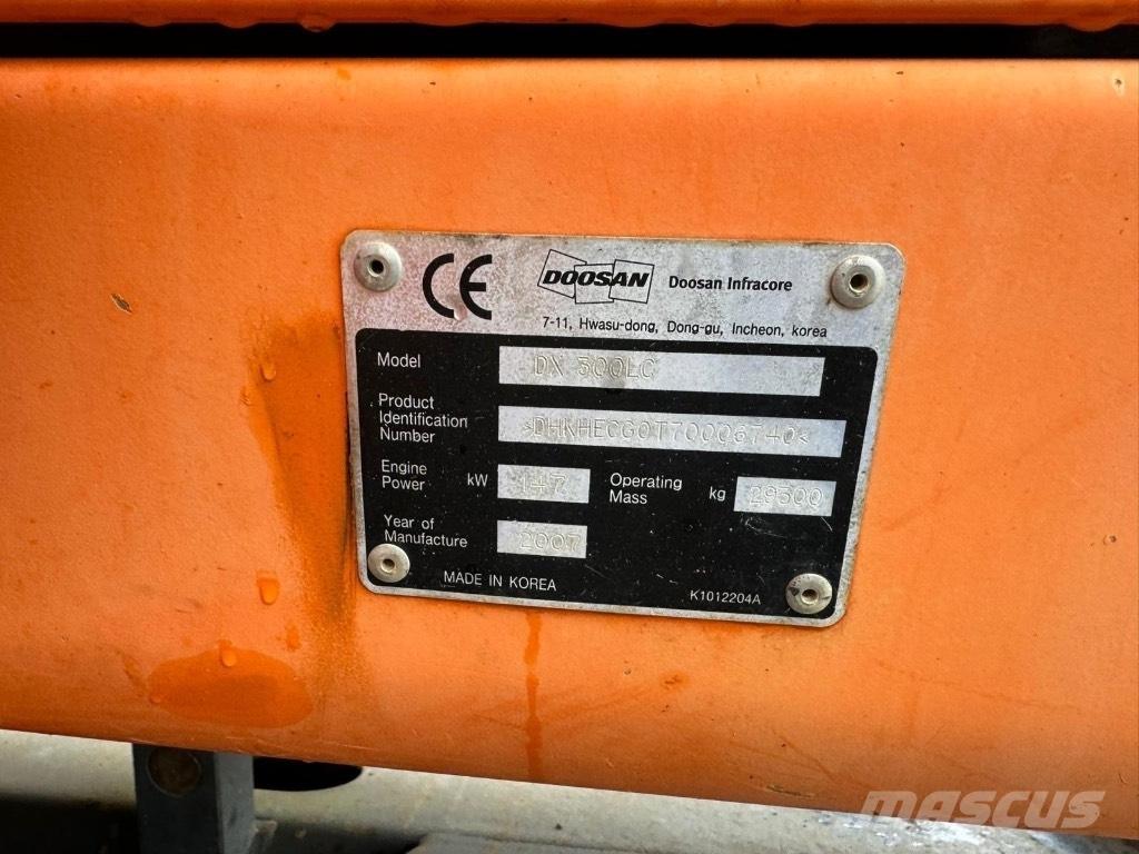Doosan DX 140 Kolesové rýpadlá