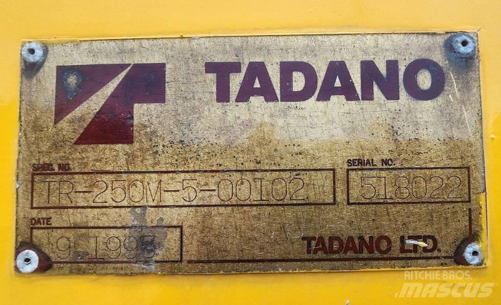 Tadano TR250M-5 Žeriavy pre ťažký terén