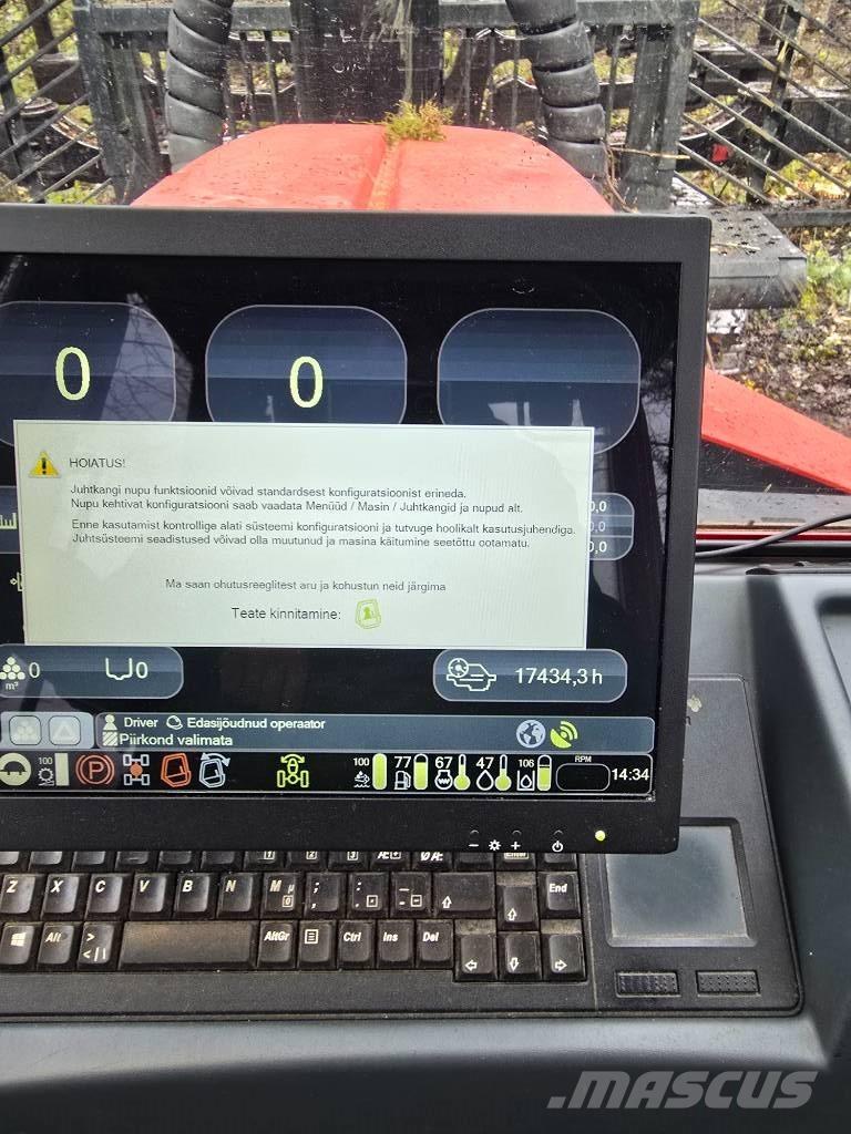 Komatsu 875 Lesné traktory