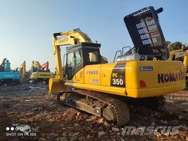 Komatsu PC 350 Pásové rýpadlá