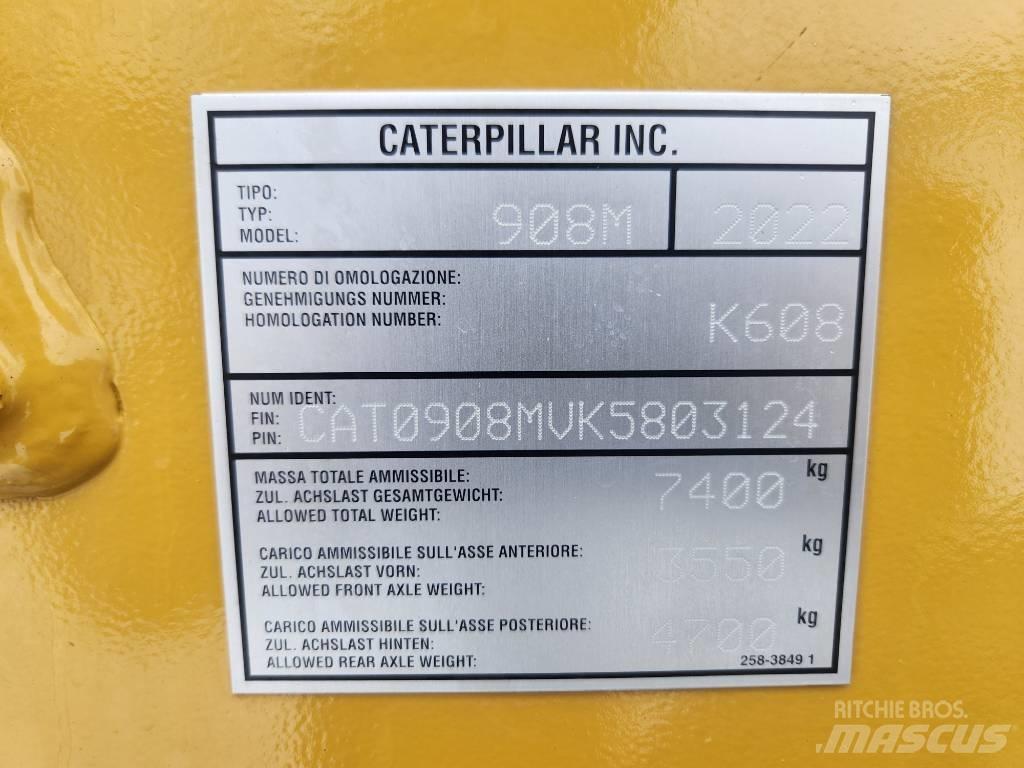 CAT 908m Kolesové nakladače