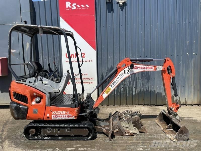 Kubota KX 015-4 Mini rýpadlá < 7t