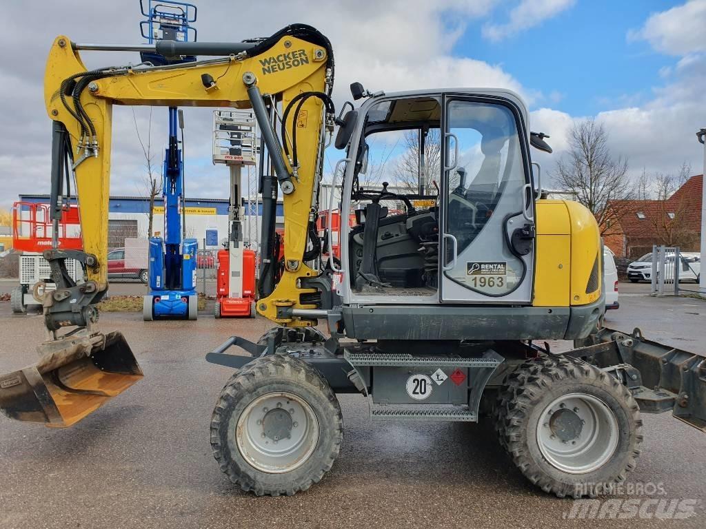 Wacker Neuson EW100 Kolesové rýpadlá