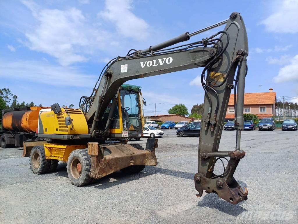 Volvo EW 160 B Kolesové rýpadlá