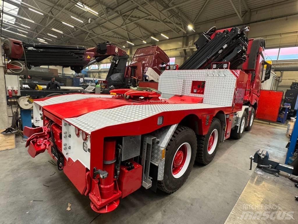 Mercedes-Benz 3258 Autožeriavy, hydraulické ruky