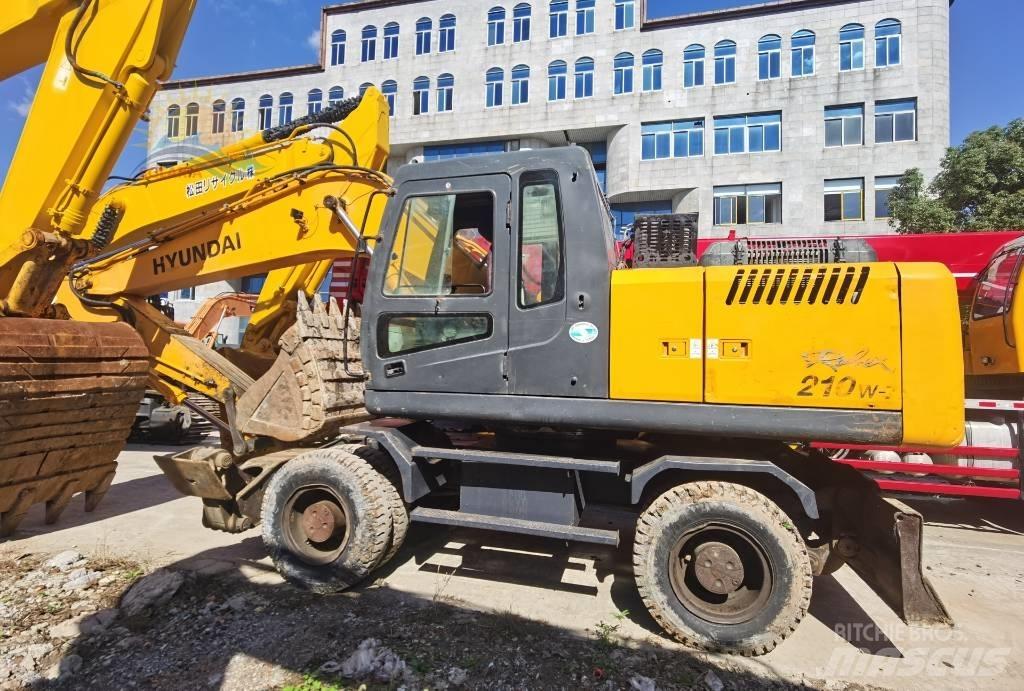 Hyundai R210W-7 Kolesové rýpadlá