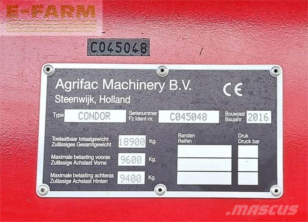 Agrifac condor iv Ťahané postrekovače