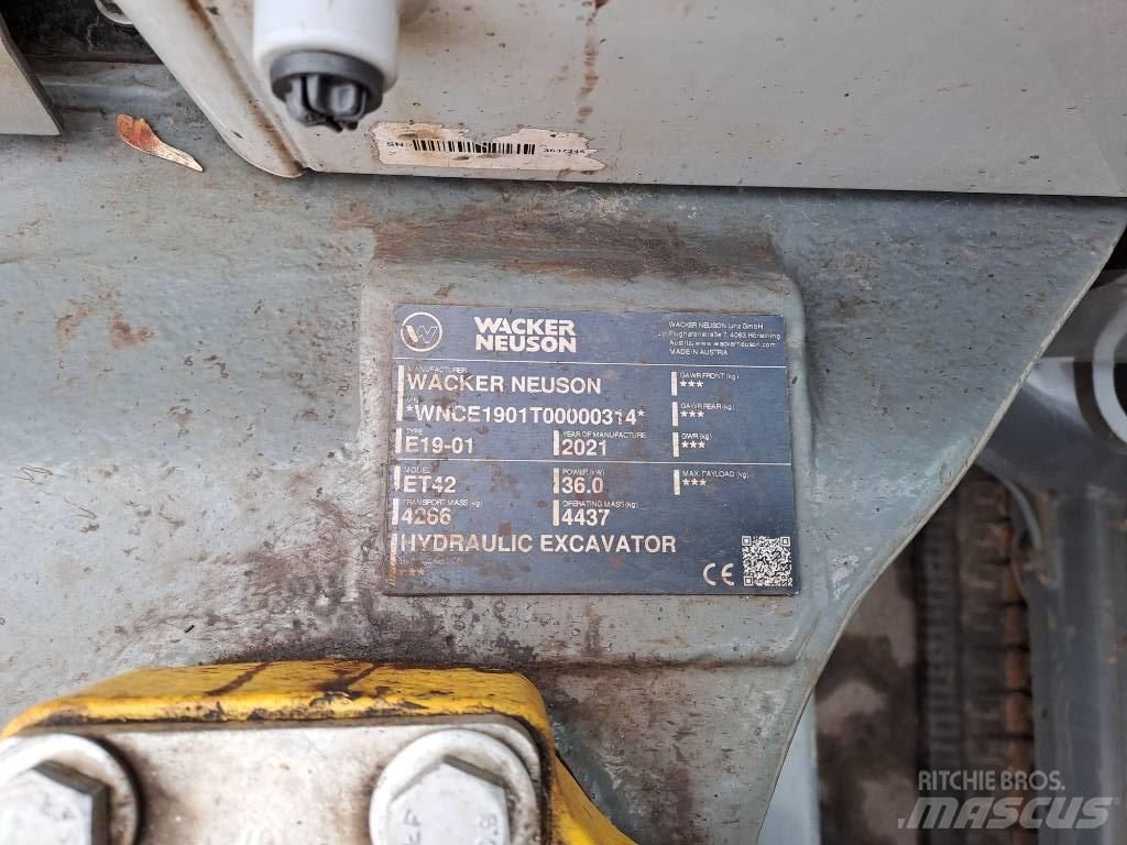 Wacker Neuson ET42 Pásové rýpadlá