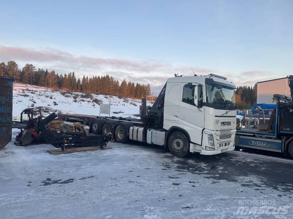 Volvo Kran & krokbil Hákový nosič kontajnerov
