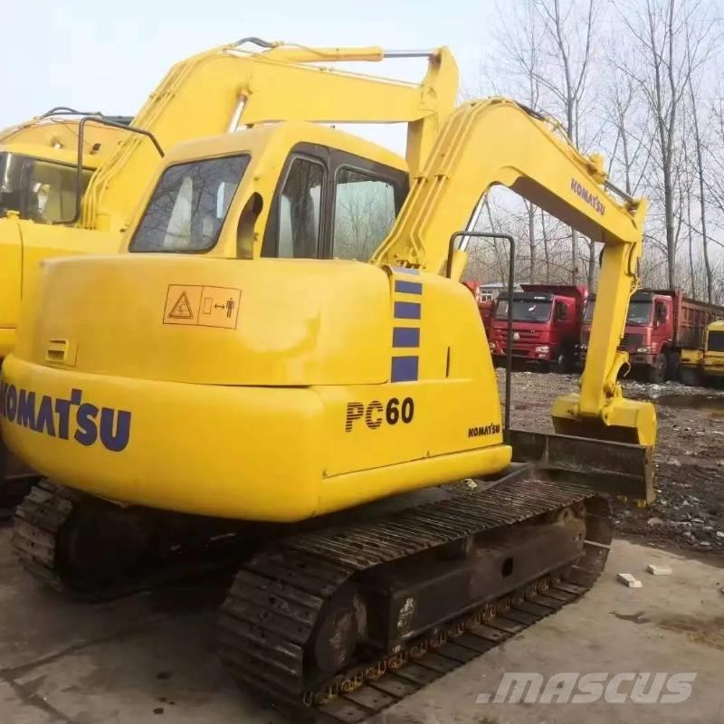 Komatsu PC 60 Pásové rýpadlá