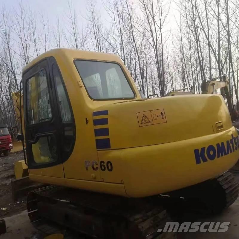 Komatsu PC 60 Pásové rýpadlá