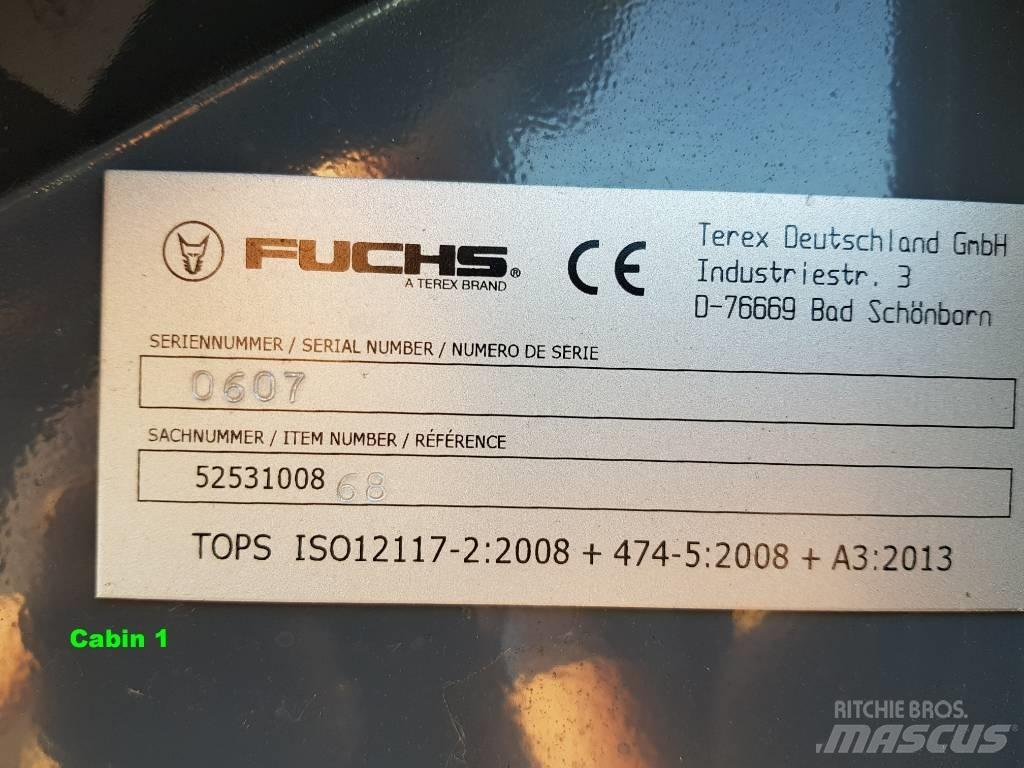 Fuchs F series Cabin Kabíny a interiér