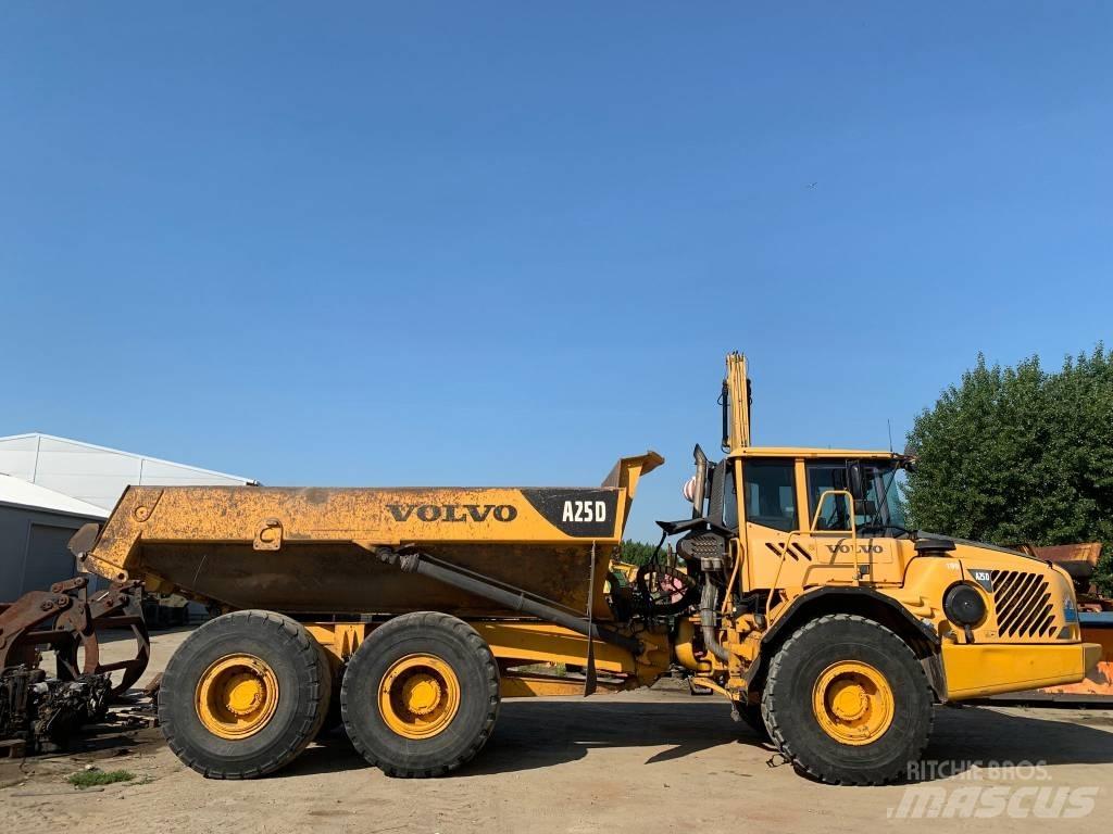 Volvo A 25 D Kĺbové nákladné autá