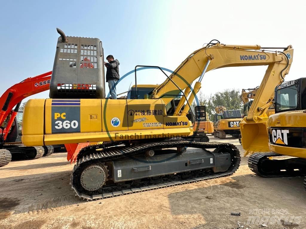 Komatsu PC360 Pásové rýpadlá