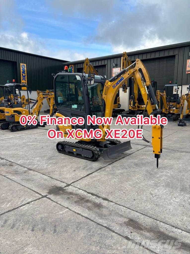 XCMG XE20E Mini rýpadlá < 7t