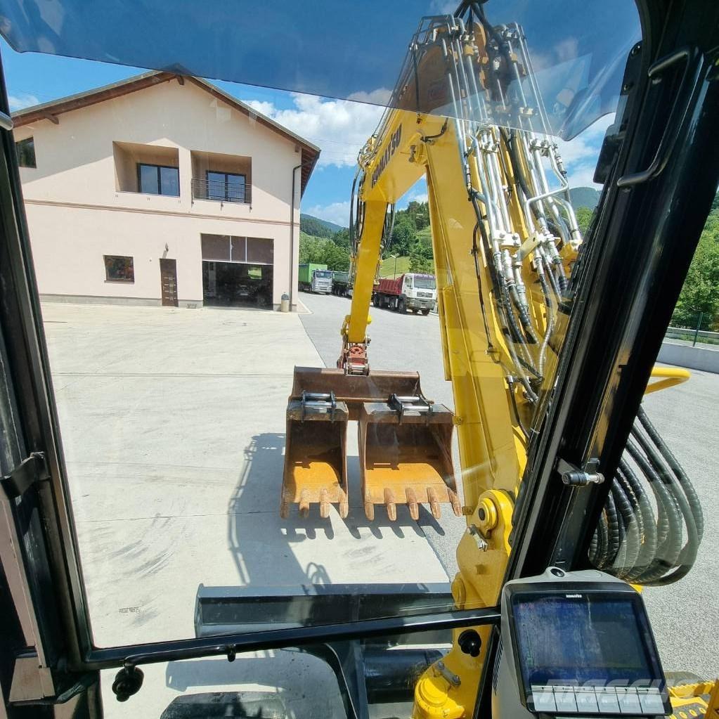 Komatsu PC 88 MR-10 Midi rýpadlá 7 t - 12 t