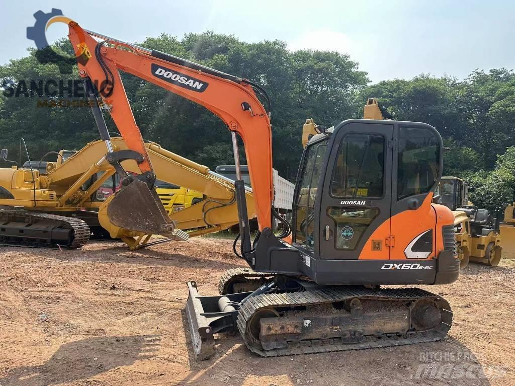 Doosan DX 60 Mini rýpadlá < 7t