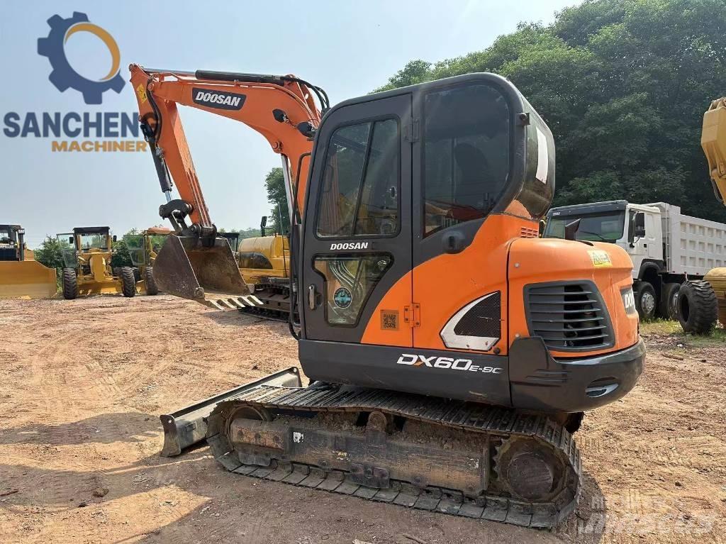 Doosan DX 60 Mini rýpadlá < 7t