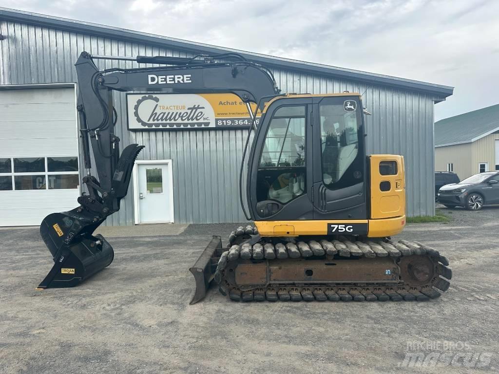 John Deere 75G Pásové rýpadlá