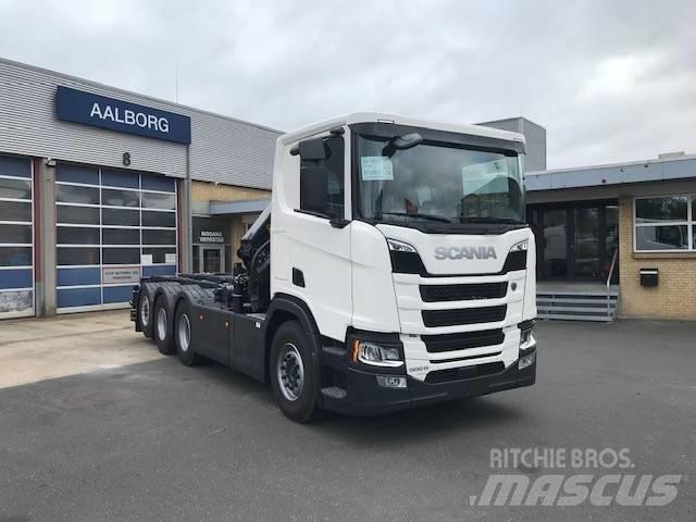 Scania R 500 Autožeriavy, hydraulické ruky