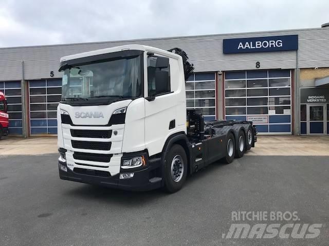 Scania R 500 Autožeriavy, hydraulické ruky