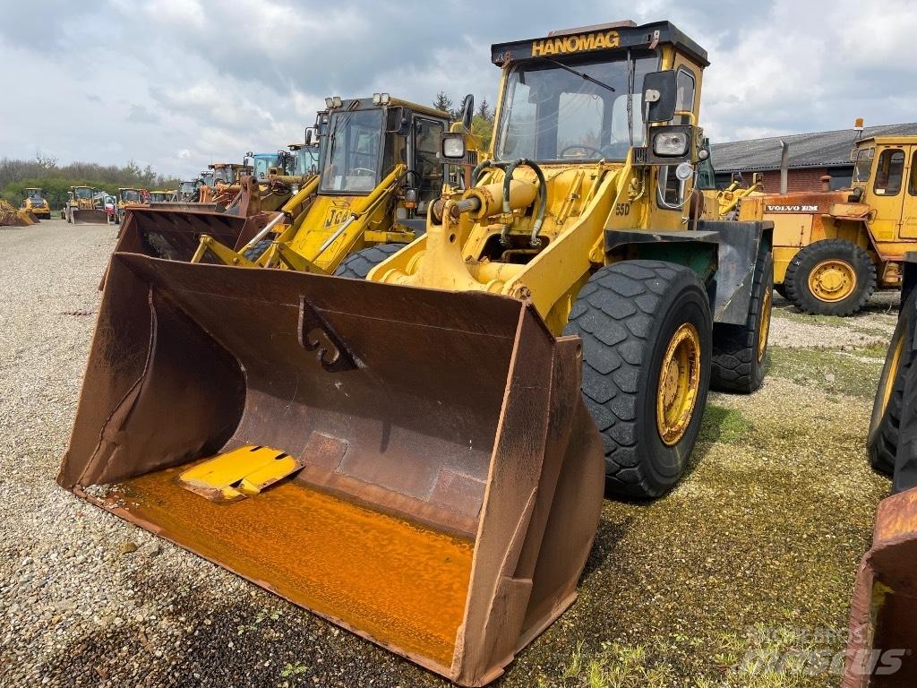 Hanomag 55D Kolesové nakladače