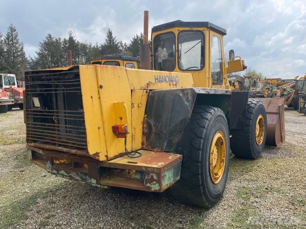 Hanomag 55D Kolesové nakladače